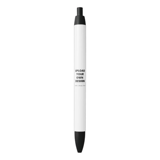 Upload Je Eigen Ontwerp Hier | Aangepaste Sjabloon Zwarte Inkt Pen (Voorkant Verticaal)