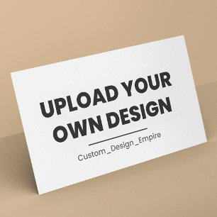 Upload Je Eigen Ontwerp Hier Maatwerk Advieskaart