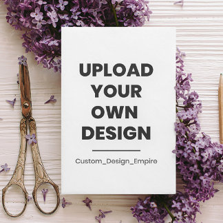 Upload Je Eigen Ontwerp Hier | Maatwerk Bedankkaart