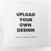 Upload Je Eigen Ontwerp Hier | Maatwerk Drieluik Kaart (Binnenzijde eerst)