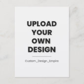 Upload je eigen ontwerp hier | Maatwerk Feestdagenkaart (Voorkant)