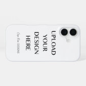 Upload Je Eigen Ontwerp iPhone 16 Hoesje (Achterkant horizontaal)