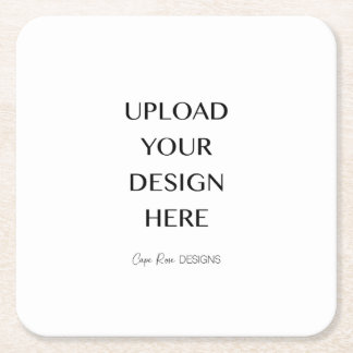 Upload Je Eigen Ontwerp  Kartonnen Onderzetters