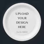 Upload Je Eigen Ontwerp  Papieren Bordje<br><div class="desc">Kun je niet vinden wat je leuk vindt of wat precies aan je behoeften voldoet? Upload je eigen teksten of afbeeldingen om precies te maken wat je zoekt!</div>