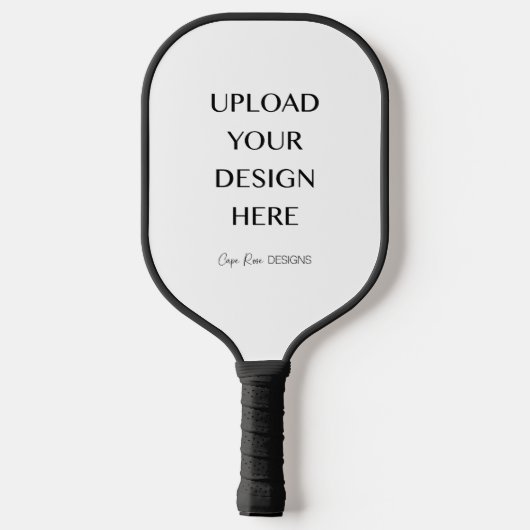 Upload je eigen ontwerp  pickleball paddle (Achterkant)
