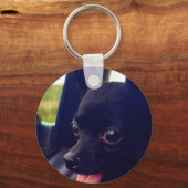 Upload je eigen petfoto sleutelhanger (Voorkant)