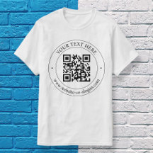 Upload Je Eigen QR-code & Aanpasbare Tekst
