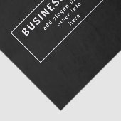 Upload je eigen QR-code en verwisselbare tekst Tissuepapier (Detail)