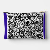 Upload je eigen QR-code scaninfo Gepersonaliseerd Etui (Achterkant)