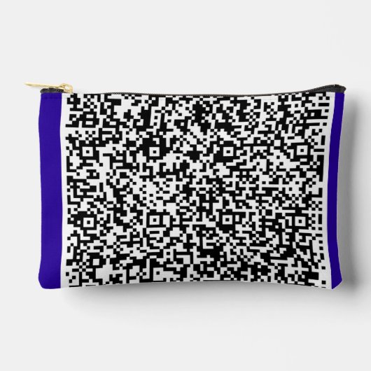 Upload je eigen QR-code scaninfo Gepersonaliseerd Etui (Voorkant)