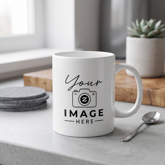 Upload je favoriete foto koffiemok