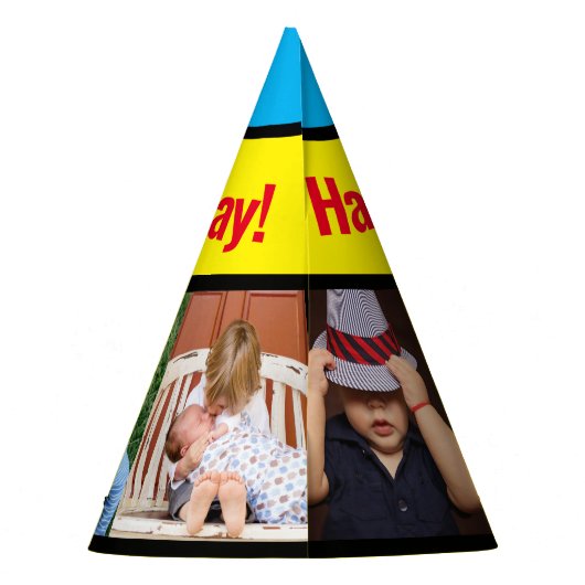 upload je foto feesthoedjes (Achterkant)