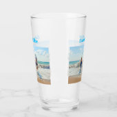 Upload je foto glas cadeau gepersonaliseerde tekst (Links)