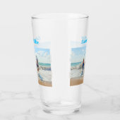 Upload je foto glas cadeau gepersonaliseerde tekst (Rechts)
