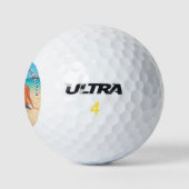 Upload je foto golfballen stempel voeg aangepaste (Logo)