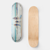 Upload Je Foto Skateboard Cadeau met Aangepaste Te (Voorkant)