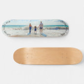 Upload Je Foto Skateboard Cadeau met Aangepaste Te (Horizontaal)