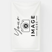 Upload je foto spandoek (Verticaal)