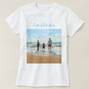 Upload Je Foto T-Shirt Cadeau Gepersonaliseerde Te