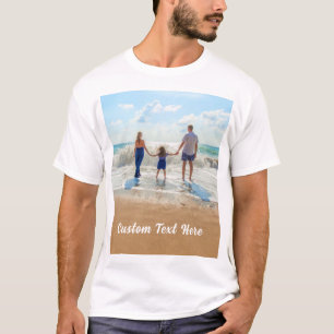 Upload Je Foto T-Shirt Cadeau Gepersonaliseerde Te