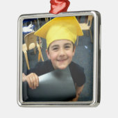 Upload je foto voor persoonlijke metalen ornament (Links)