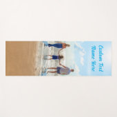 Upload Je Foto Yoga Mat Geschenk Gepersonaliseerde (Voorkant (horizontaal))