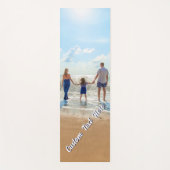 Upload je foto Yoga Mat Voeg tekst naam toe (Voorkant)