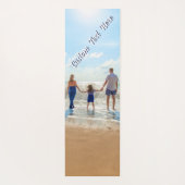 Upload je foto Yoga Mat Voeg tekst naam toe (Achterkant)