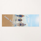 Upload je foto Yoga Mat Voeg tekst naam toe (Voorkant (horizontaal))