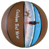 Upload je huisdier foto Basketbal Voeg aangepaste (Verticaal)