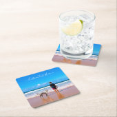 Upload je huisdier foto papier coasters aangepaste kartonnen onderzetters (Insitu)