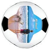 Upload je huisdier foto Voetbal Voeg aangepaste na (Gedraaid)