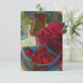 Upload je kunstwerk | Maak een aangepaste schilder Kaart (Staand voorkant)