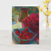 Upload je kunstwerk | Maak een aangepaste schilder Kaart (Gele Bloem)