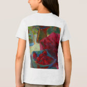 Upload je kunstwerk | Maak een aangepaste schilder Tri-Blend Shirt (Achterkant)