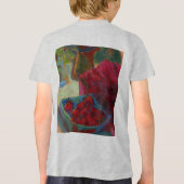 Upload je kunstwerk | Maak een aangepaste schilder Tri-Blend Shirt (Achterkant)
