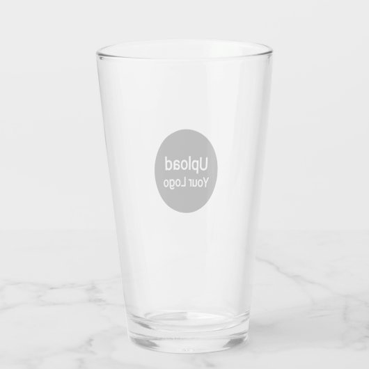 Upload je logo glas (Achterkant)