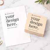 Upload je ontwerp 6,4 cm rubberstempel