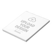 Upload je ontwerp notitieblok (Linkerzijde)