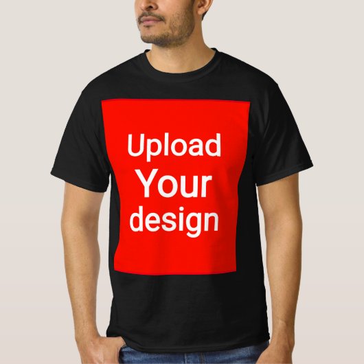 Upload je ontwerp t-shirt (Voorkant)