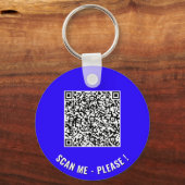 Upload je QR-code-sleutelhanger Voorbeeld Kies kle Sleutelhanger (Voorkant)