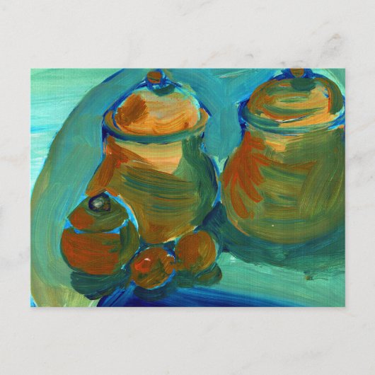 Upload je schilderij | Draai een aangepaste kunsta Briefkaart (Voorkant)