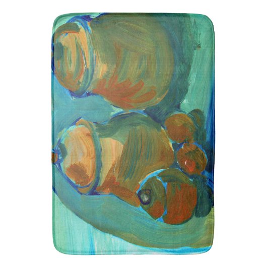 Upload je schilderij | Schakel Aangepaste kunst Af Badmat (Voorkant Verticaal)