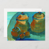 Upload je schilderij | Schakel Aangepaste kunst Af Briefkaart (Voorkant / Achterkant)