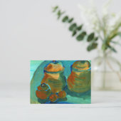 Upload je schilderij | Schakel Aangepaste kunst Af Informatiekaartje (Staand voorkant)