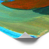 Upload je schilderij | Schakel Aangepaste kunst Af Poster (Hoek)