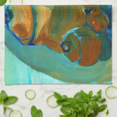 Upload je schilderij | Schakel Aangepaste kunst Af Theedoek (Gevouwen)