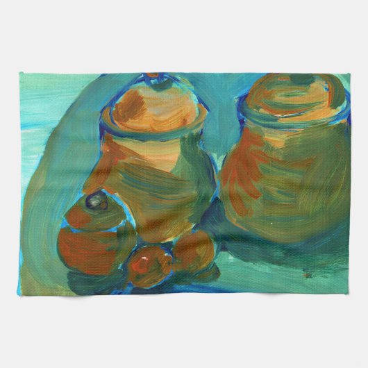 Upload je schilderij | Schakel Aangepaste kunst Af Theedoek (Horizontaal)