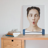 Upload Jouw Grappige GezichtsFoto Selfie Poster