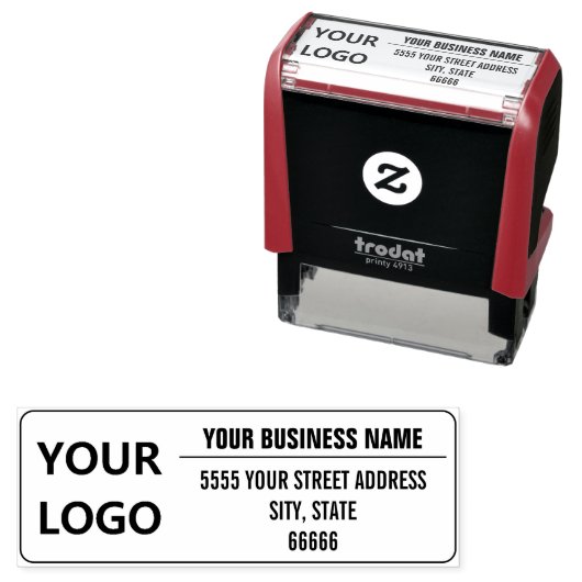 Upload Logo of Foto Naam Adres Stempel Voorbeeld (In situ)